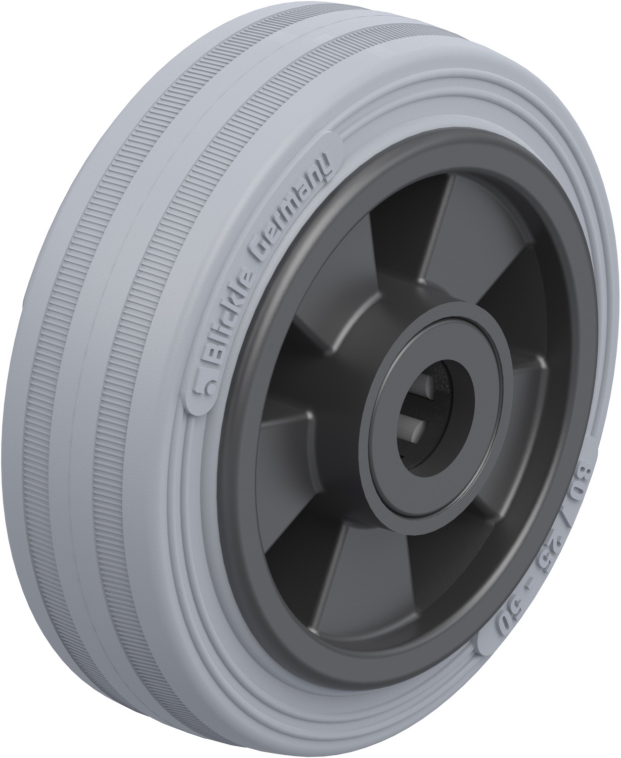  Roue VPP Non tachant gris Roulement à rouleaux 