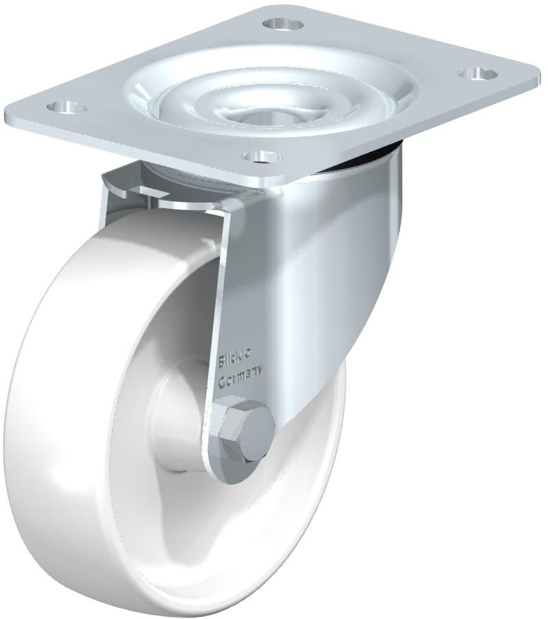 Roulette en polyamide à platine pivotante version lourde Blickle