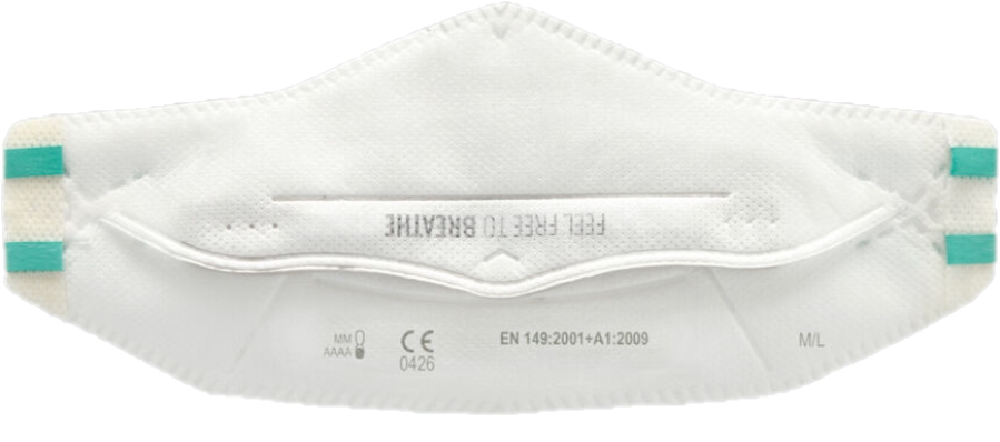 Masque pliable à 3 volets Zer0 Flat - FFP3 R D BLS SRL