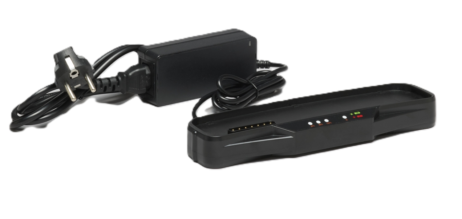 Chargeur de batterie et base de chargement pour système de ventilation assistée 2800next