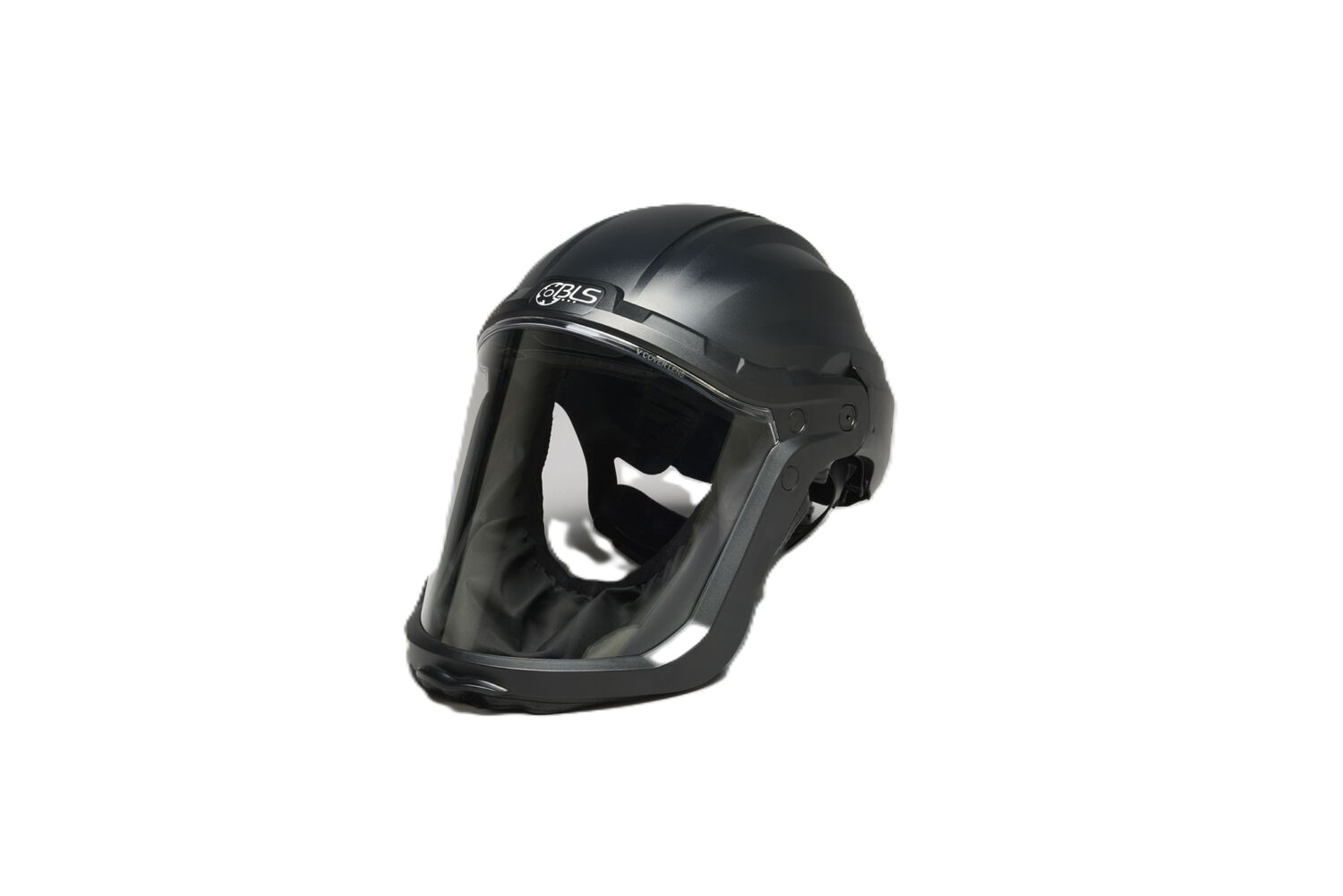 Casque HV25 avec visière relevable et 10 films pour système de ventilation assistée 2700next et 2800next