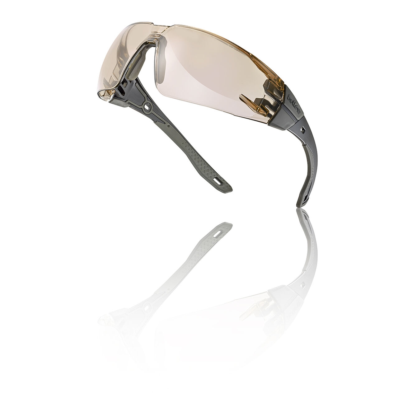 Lunettes de protection Rush+ 2.0 copper anti-buée anti-rayures - M/L Bollé Safety