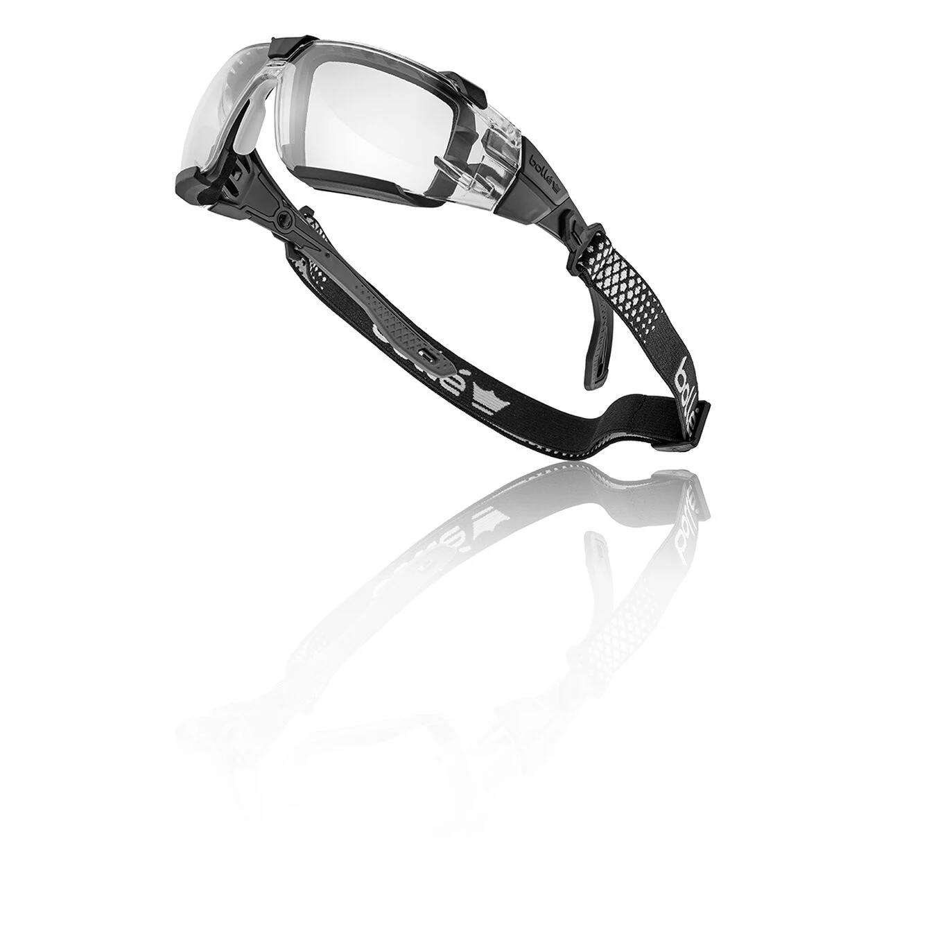 Lunettes de protection Rush+ 2.0 XP incolore anti-buée anti-rayures Bollé Safety