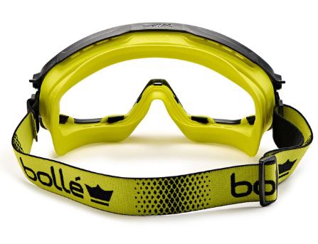 Lunette-masque Universal Goggle N10W incolore aérée antibuée antirayure Bollé Safety