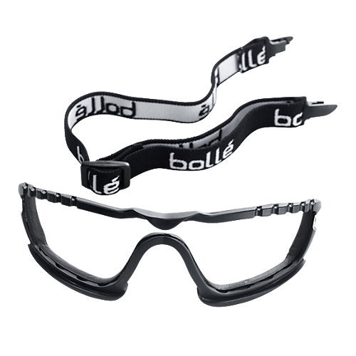 Kit mousse et tresse Kitfscorb pour lunettes Cobra Bollé Safety