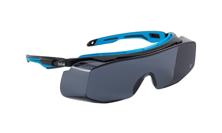 Lunette de protection Tryon OTG fumée Bollé Safety