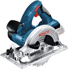 Scie circulaire sans fil Bosch 18V sans balais 6 1/2 po avec lame à droite  (outil seulement) GKS18V-22N