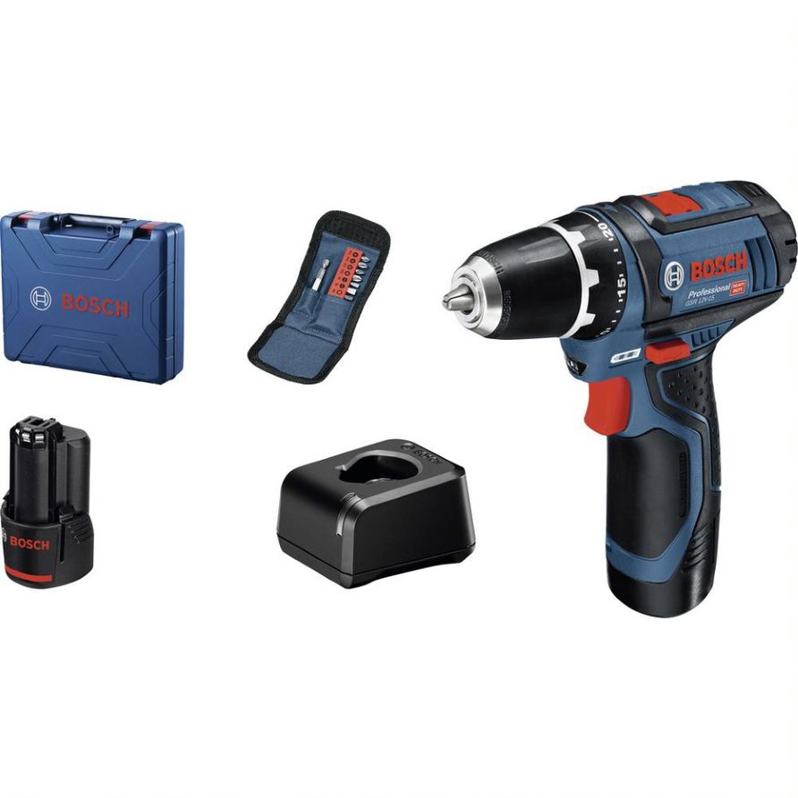 Perceuse-visseuse sans fil GSR 12V-15 Bosch Professional (12 V, 2