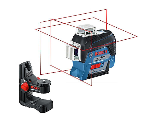 Pack Laser GLL 3-80 C + BM1 + Cible + L-Boxx Bosch Professional