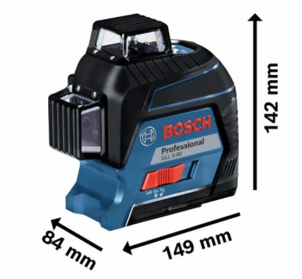 Laser 3 lignes GLL 3-80 0601063S00 Bosch Professional
