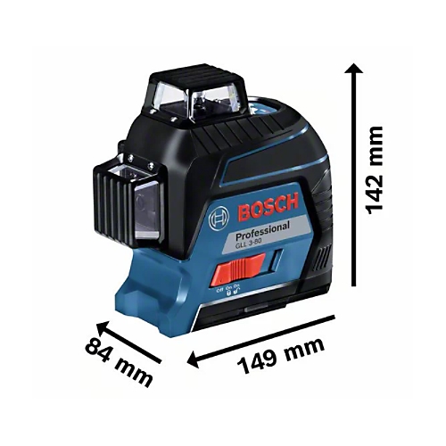 Laser 3 lignes GLL 3-80 Bosch Professional
