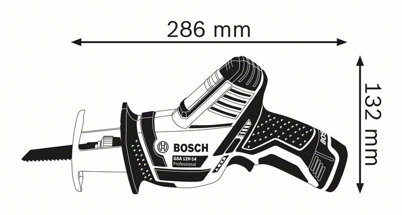 Scie sabre sans fil GSA12V-14 Bosch Professional