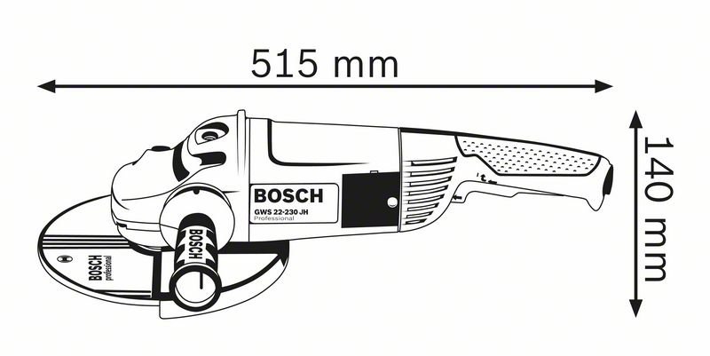 Meuleuse d'angle GWS 22-230 H Bosch Professional