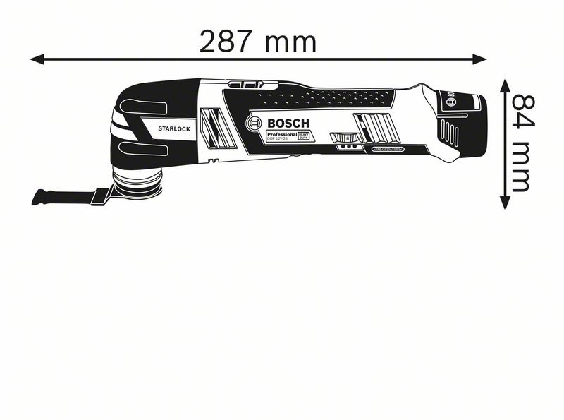 Découpeur-ponceur GOP 12V-28 solo Bosch Professional