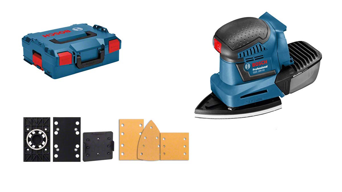 Ponceuse vibrante sans fil GSS18V-10 Bosch Professional