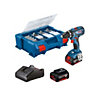 Perceuse-visseuse sans fil GSR 18V-28 + 2 batteries, 1 chargeur et 1 coffret accessoires Bosch Professional