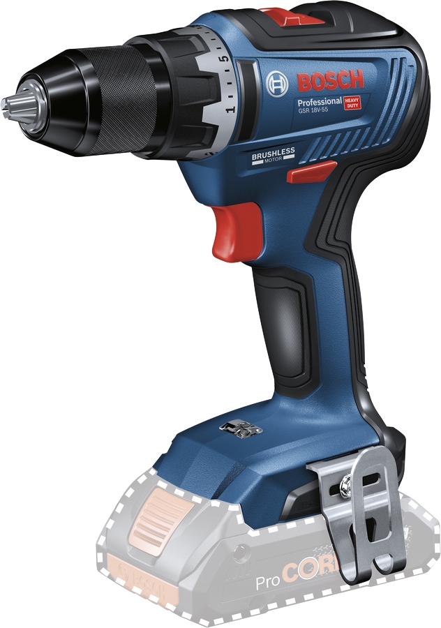 Perceuse visseuse GSR 18V 55 solo Bosch Professional