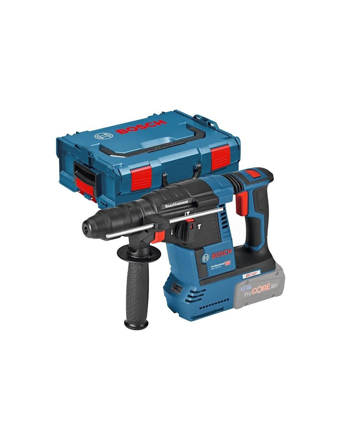 Bosch Professional Perceuse-Visseuse sans Fil GSR 18 V-28 sans Batterie 18  V Couple Dur/Doux 63/28 Nm, L-Boxx), Bleu, Size