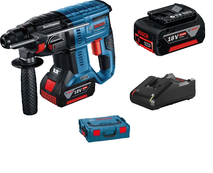 Marteau-perforateur SDS-plusGBH 18V-21 Professional –2x4,0 Ah + GAL 18V-40 Bosch Professional