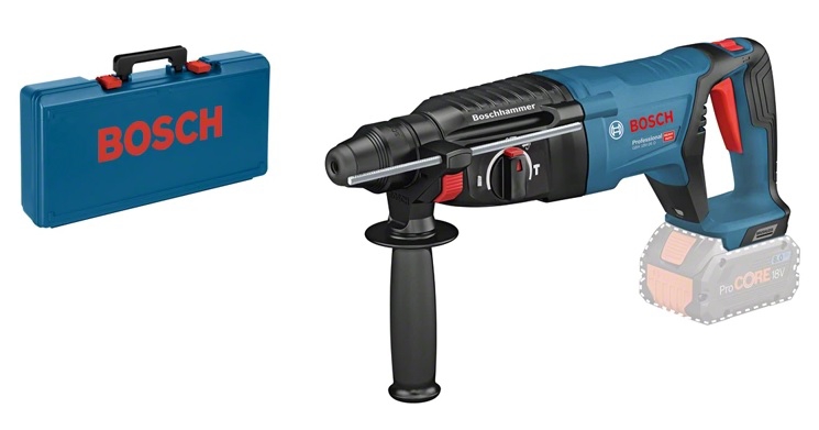 Perforateur GBH 18V 26D - Sans batterie ni chargeur - En coffret Bosch  Professional