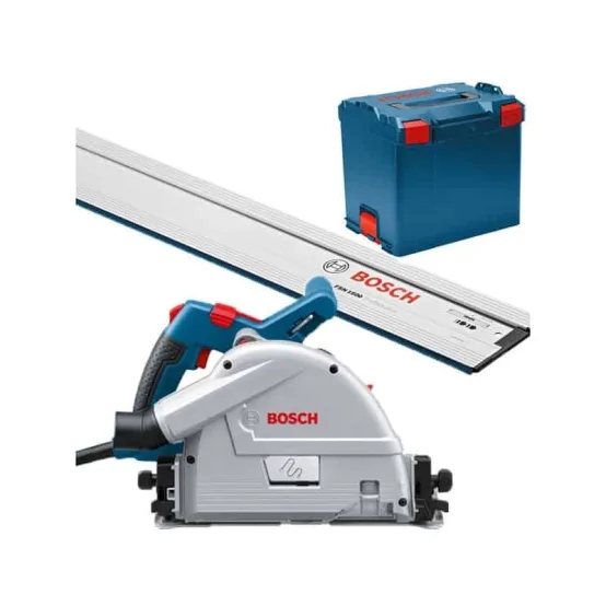 Scie plongeante GKT 55 GCE + Rail de guidage 140 cm Bosch Professional