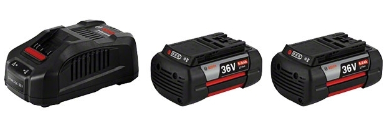 Pack 2 batteries GBA36V 6Ah + Chargeur GAL3680CV Bosch Professional