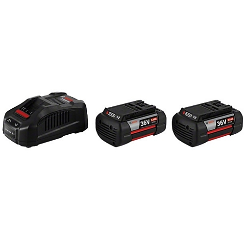 Pack 2 batteries GBA36V 6Ah + Chargeur GAL3680CV Bosch Professional