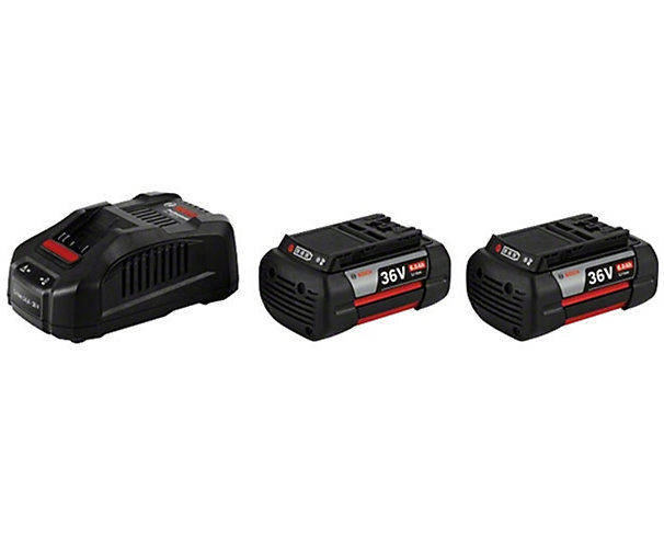 Pack 2 batteries GBA36V 6Ah + Chargeur GAL3680CV Bosch Professional