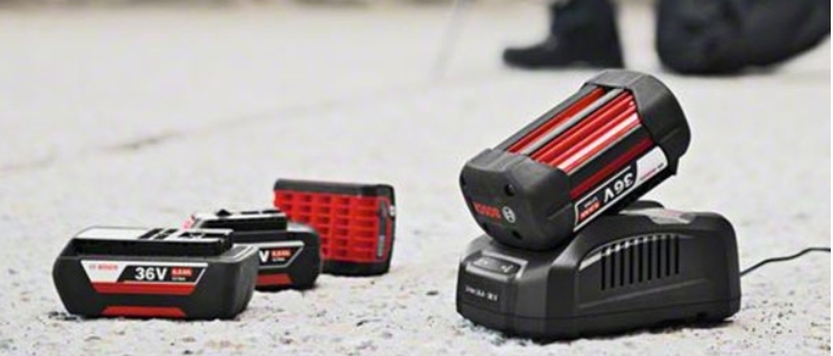 Pack 2 batteries GBA36V 6Ah + Chargeur GAL3680CV Bosch Professional