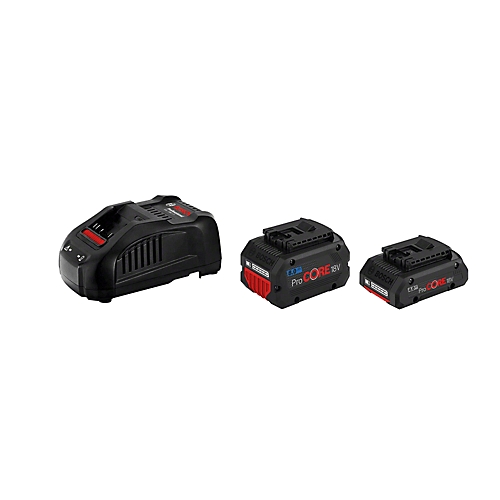 Pack batteries ProCORE 18V et chargeur Bosch Professional