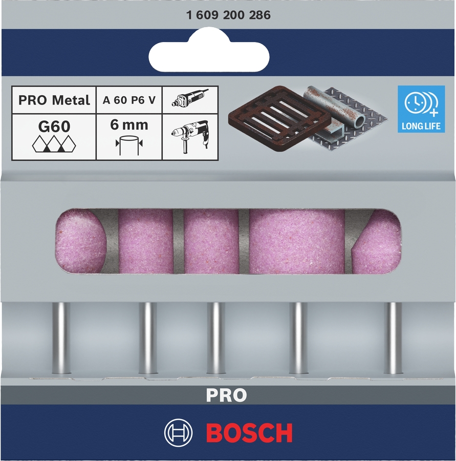 Coffret de meules sur tige Pro Steel Bosch Professional