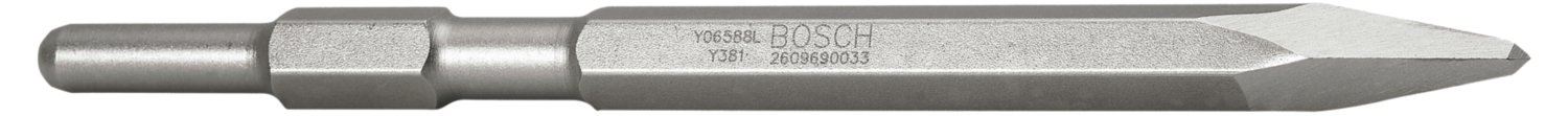 Burin pointu à queue six pans 400 mm Bosch Professional