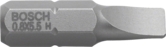 Embouts de vissage pour vis à tête fendue Bosch Professional