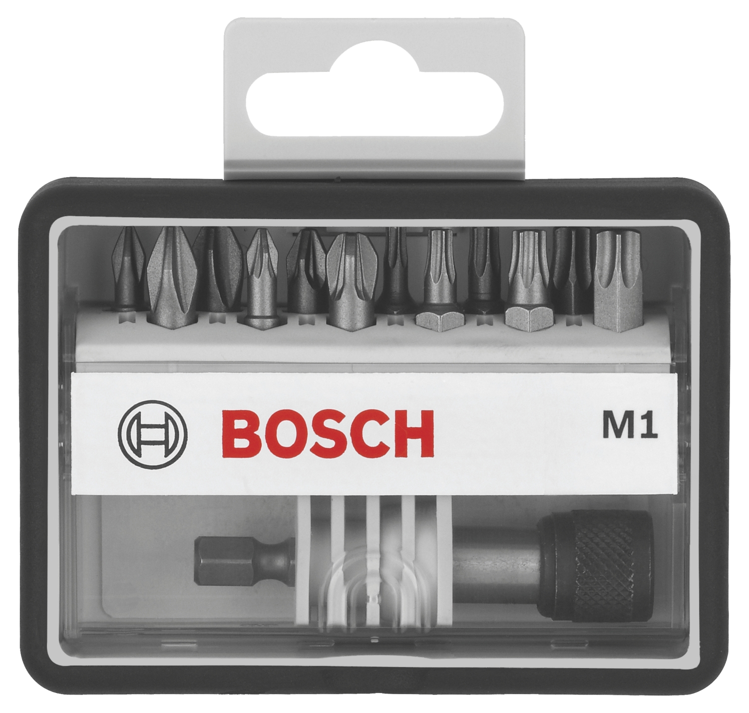 Assortiment d’embouts de vissage Robust Line PH1 à PH3 PZ1 à PZ3 T10 à T40 Bosch Professional