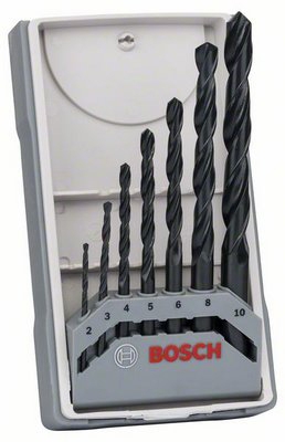  Coffret de 7 forets métaux HSS-R 