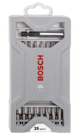 Embouts de vissage 25 pièces avec porte-embout universel Bosch Professional