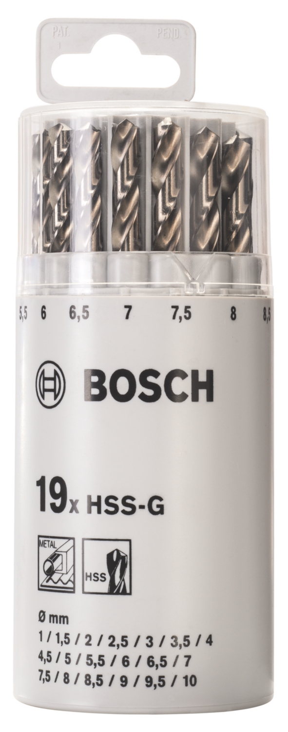 Assortiment foret métaux HSS-G Mini X-Line Bosch Professional