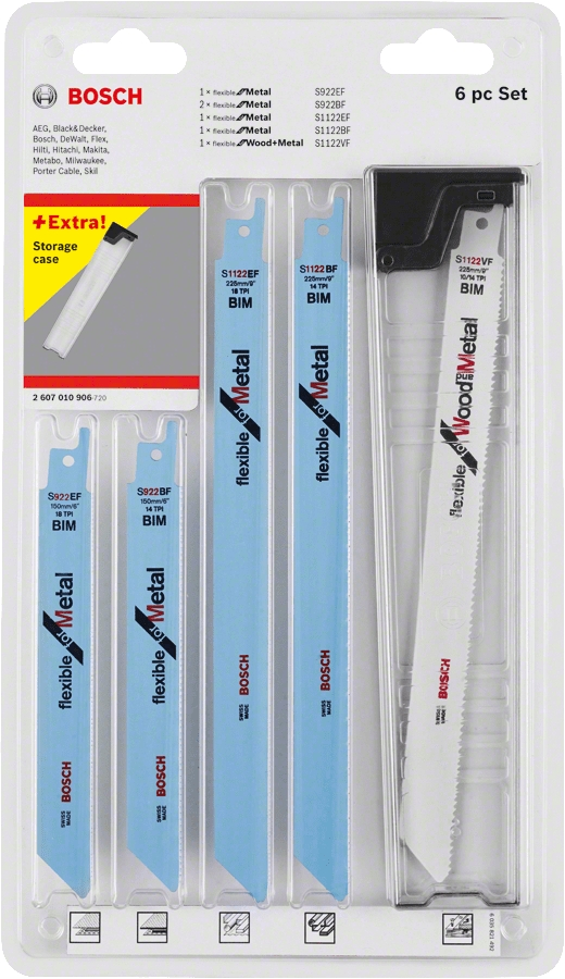 Bosch professional lames de scie sabre pour GSA 10.8 V métal toles épaisses  Bosch - Outil Maxi Pro