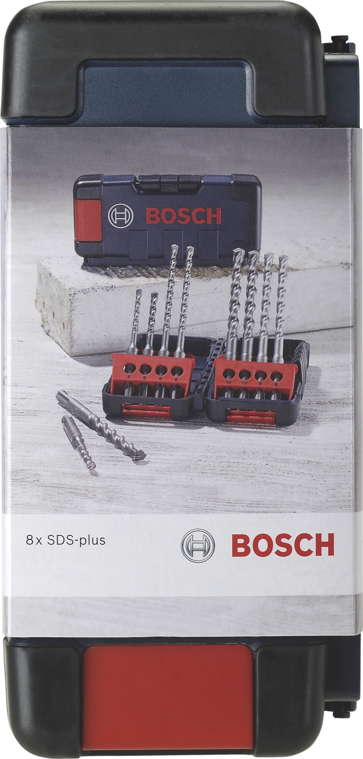 Coffret de 8 forets SDS+ Robust Bosch Professional
