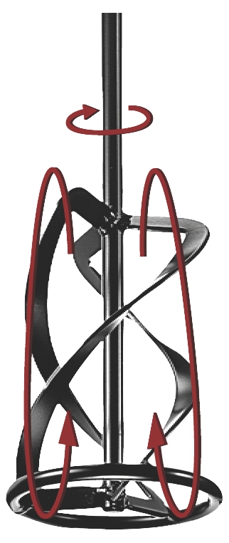 Malaxeur pour agitateur à main Diamètre 160x600 Bosch Professional