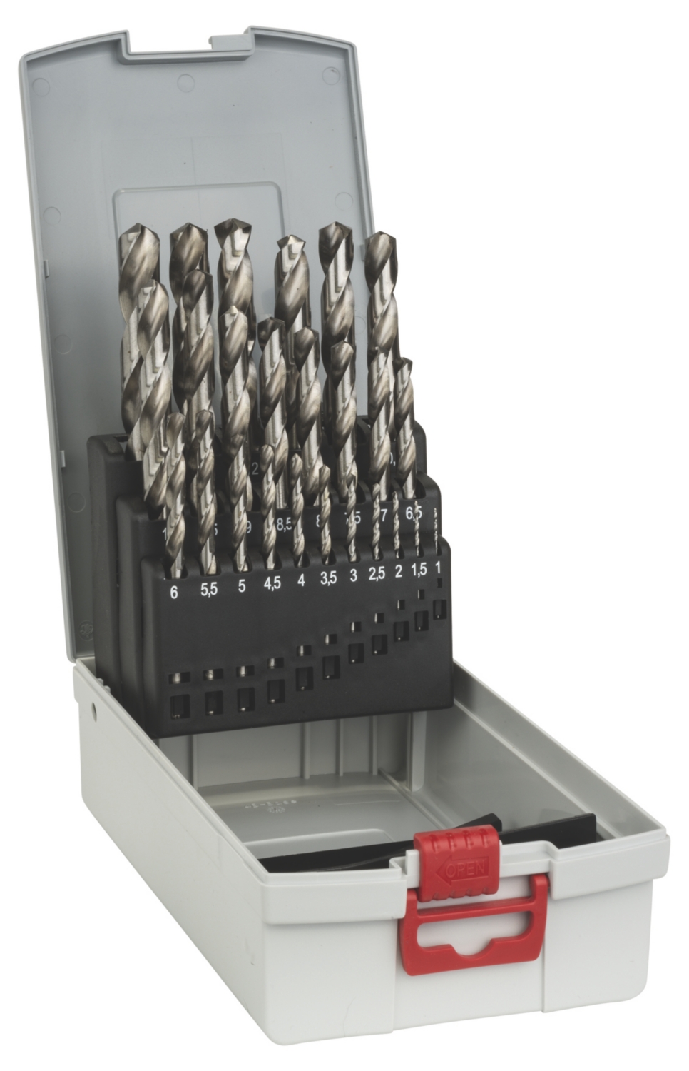 Coffret de 25 forets HSS-G Pro Diam 1 à 13 mm Bosch Professional