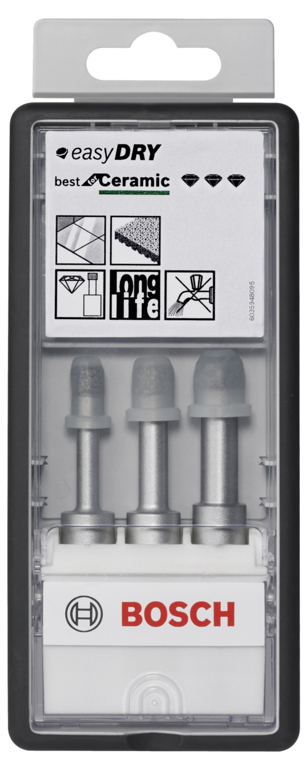Coffret de 3 forets diamantés à sec Easy Dry Bosch Professional