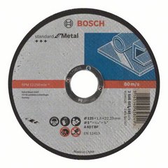 Disque à meuler acier standard 125 x 6.4mm