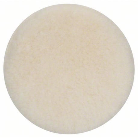 Eponge à polir pour ponceuse excentrique Diam 170 mm en peau de mouton Bosch Professional