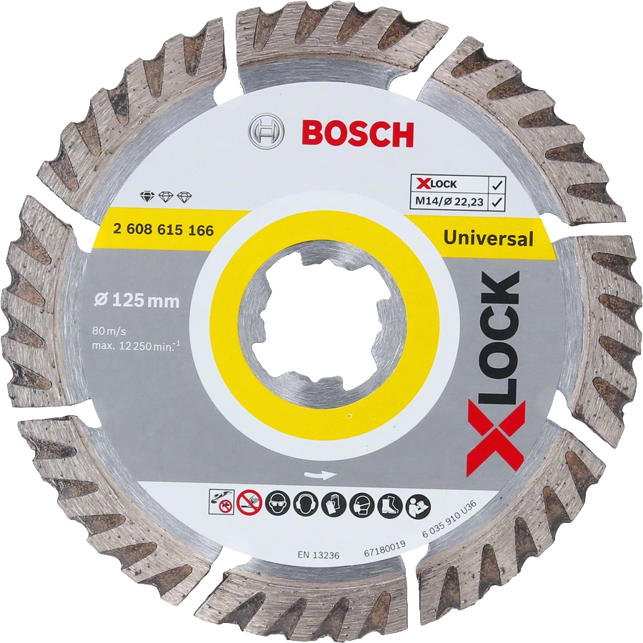 Bosch Professional Disque abrasif G80 125mm