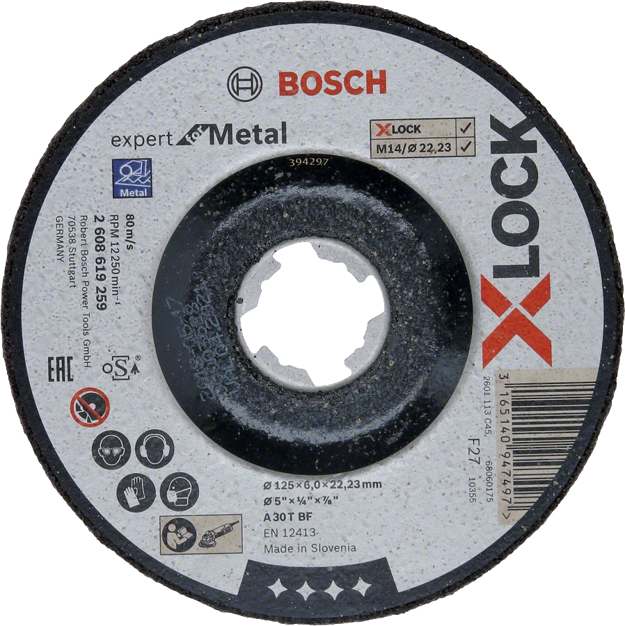 Disque à ébarber Expert for Metal X-Lock Bosch Professional