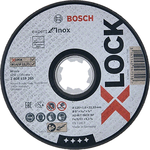 Disque à tronçonner Expert for Inox X-Lock Bosch Professional