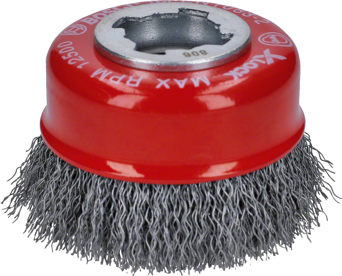 Brosse coupe à fils ondulés Clean for Metal X-Lock Bosch Professional