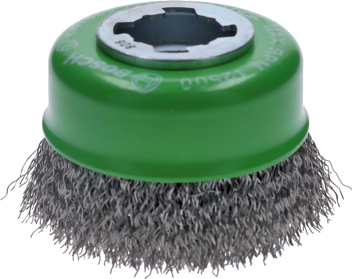 Brosse coupe à fils ondulés Clean for Inox X-Lock Bosch Professional