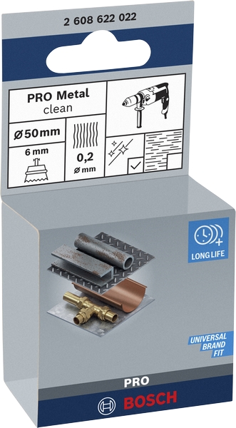 Brosse boisseau Pro Diam 50 mm Bosch Professional